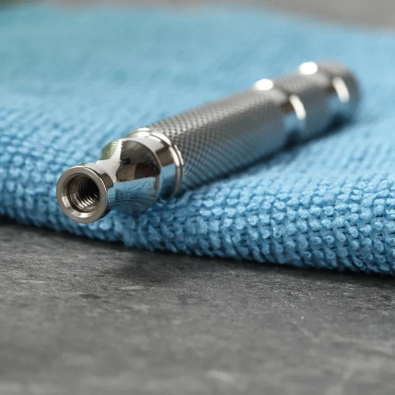 YAQI 303 Stainless Steel Men's Safety Razor Handle – 85mm