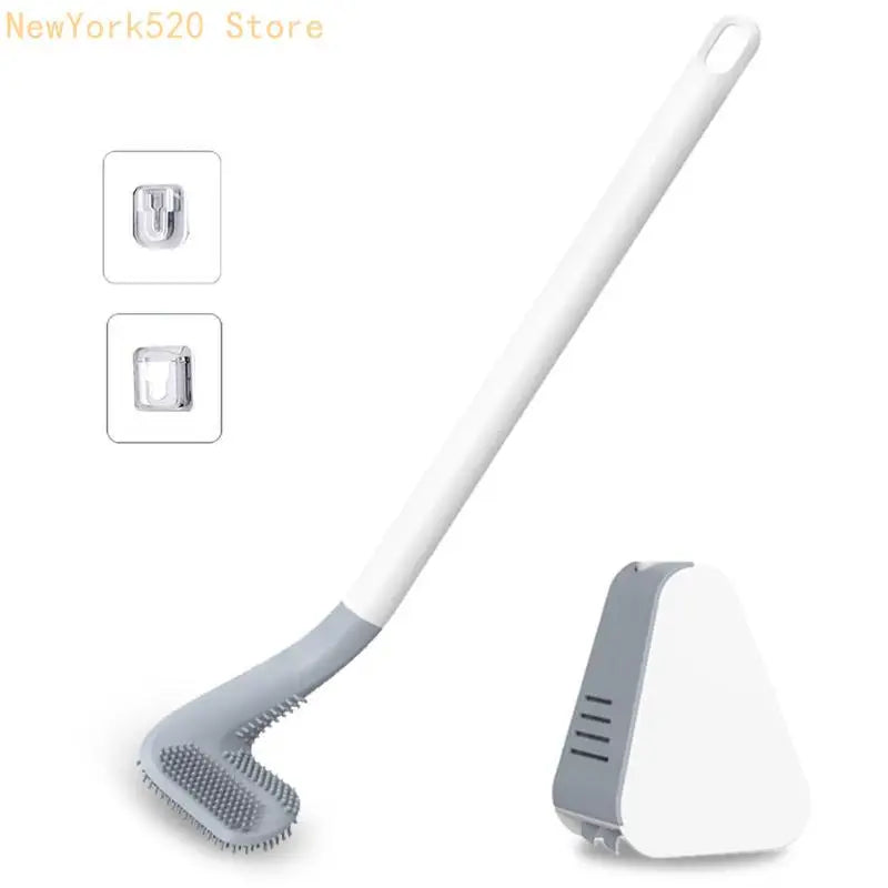 Wall-Mounted Golf Toilet Brush & Holder – Long Handle