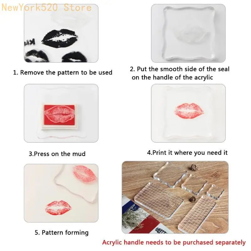 Buildings Clear Silicone Stamp for Scrapbooking & Card Making