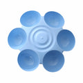 Six-Grid Petal Cat & Dog Feeding Bowl – Angled Multi-Compartment