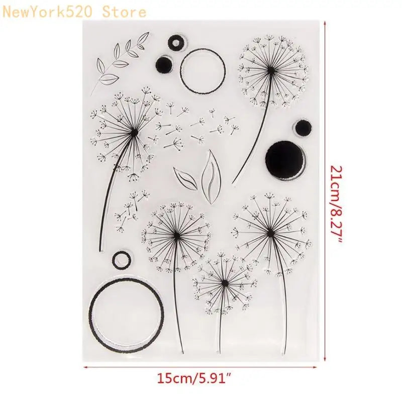 Reusable Hollow-Out Stencil Stamp 15x21cm | DIY Craft