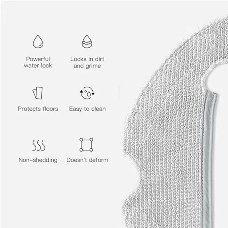 Robot Vacuum Replacement Kit – Brushes, HEPA Filter & Mop