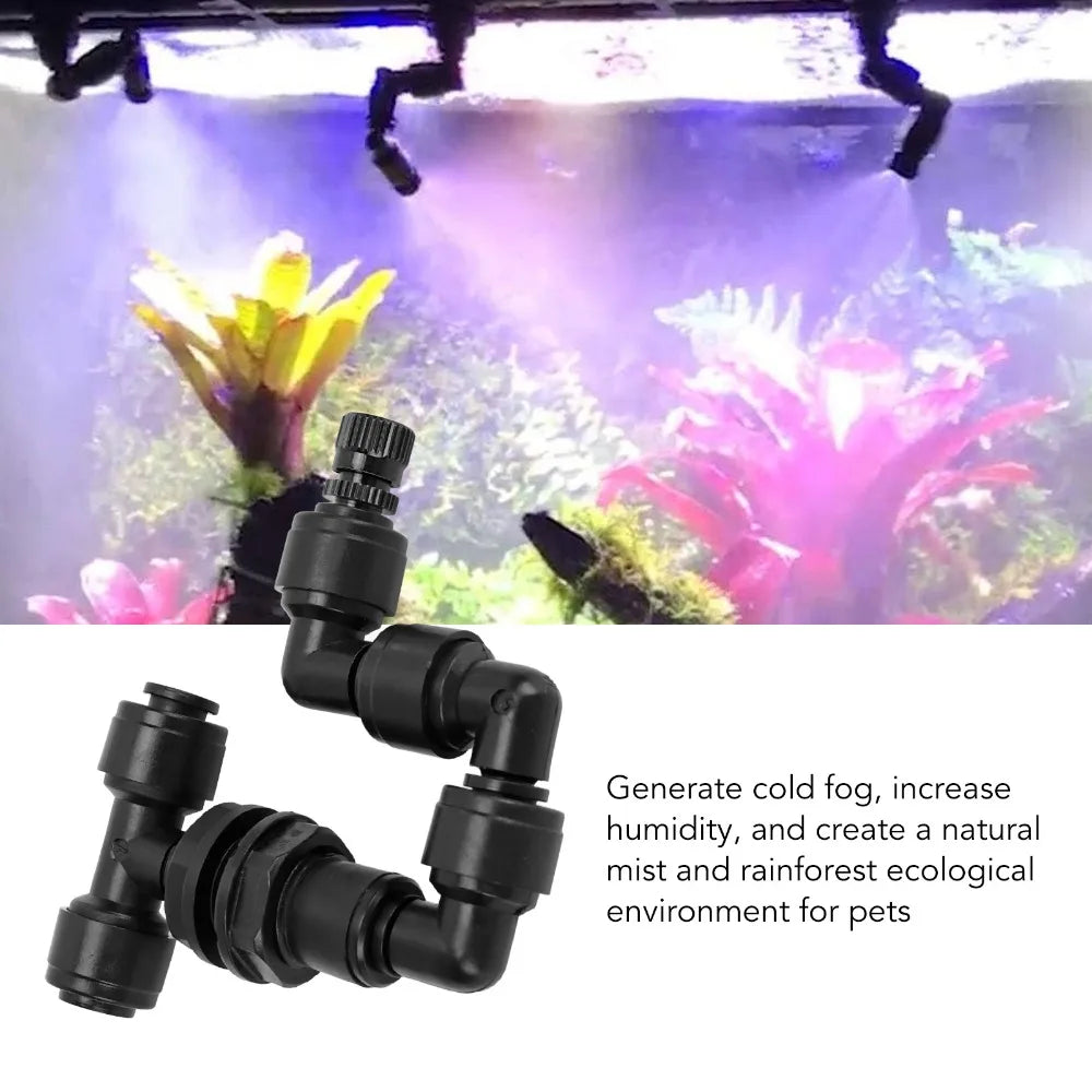 360° Rotating Reptile Misting Nozzle – Fine Mist Terrarium Spray
