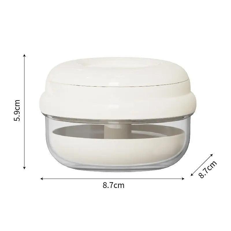 Spring Lift Retainer & Denture Case – Leakproof Travel Box