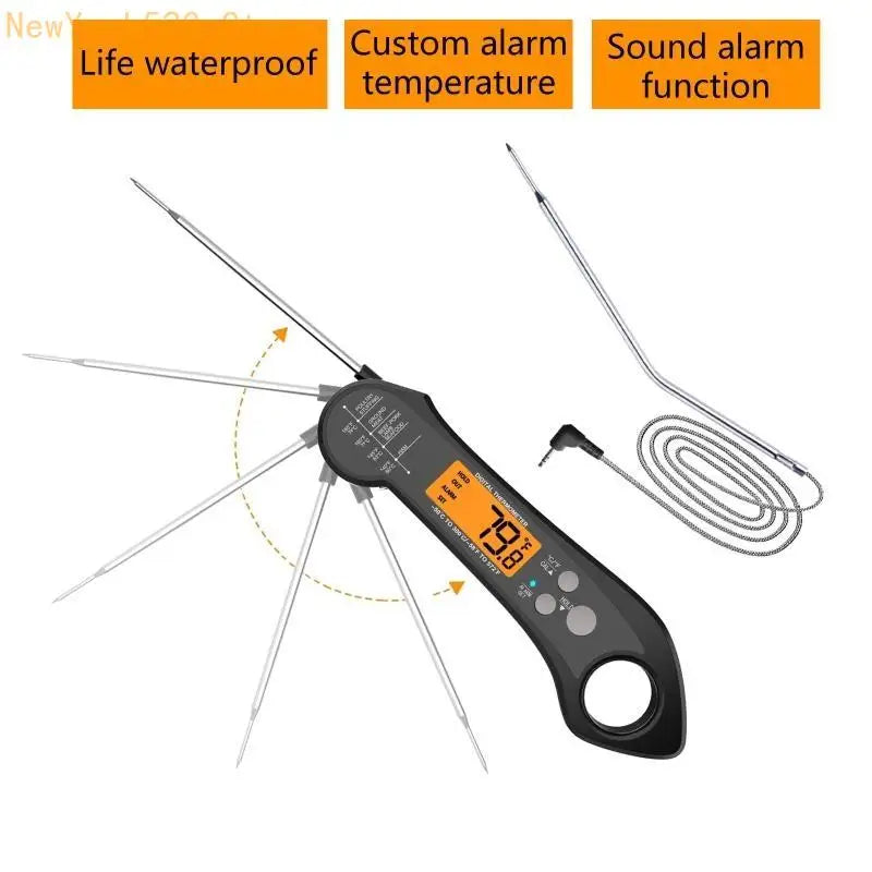 Digital Dual Probe Cooking Thermometer – Fast & Accurate