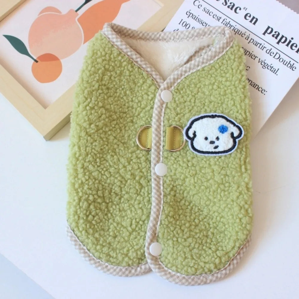 Soft Fleece Winter Dog Vest Coat – Small & Medium Breeds