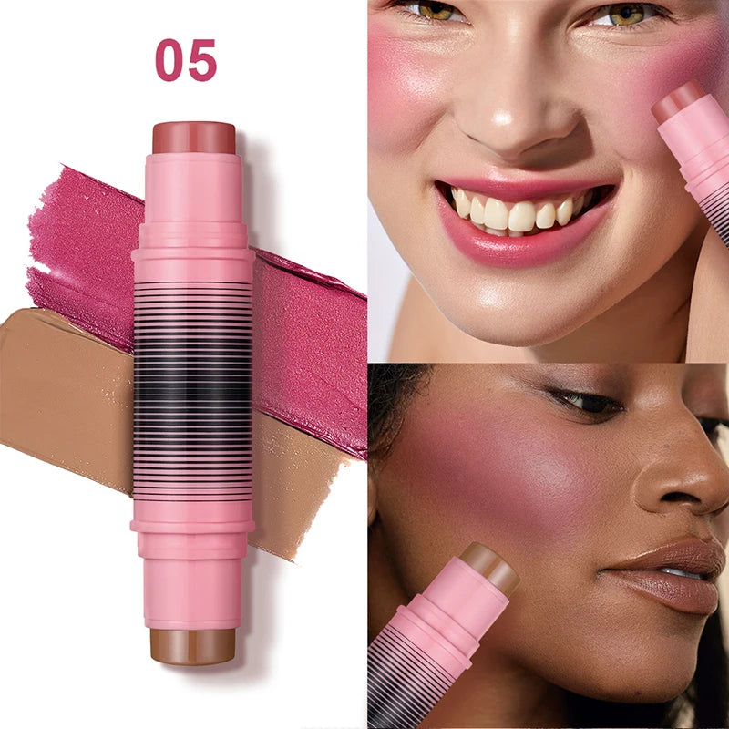VIBE Blush & Contour Stick – 2-in-1 Cream Makeup Duo