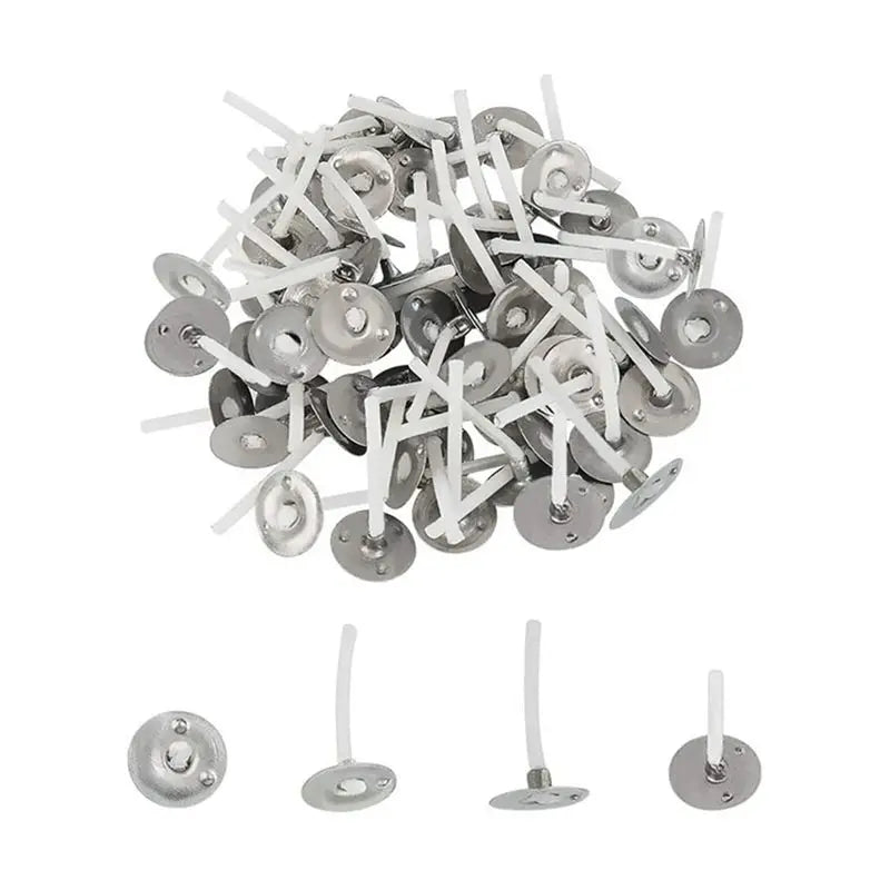 5000 Pcs Cotton Candle Wicks with Metal Tabs – Tea Light Wicks