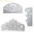 3-Piece Invitation Metal Cutting Dies Stencil Set – Scrapbooking