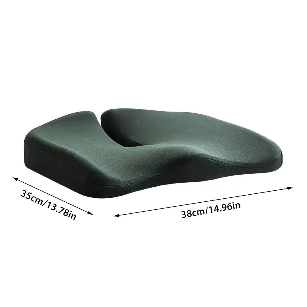 Memory Foam Seat Cushion – Non-Slip Ergonomic Chair & Car Pad
