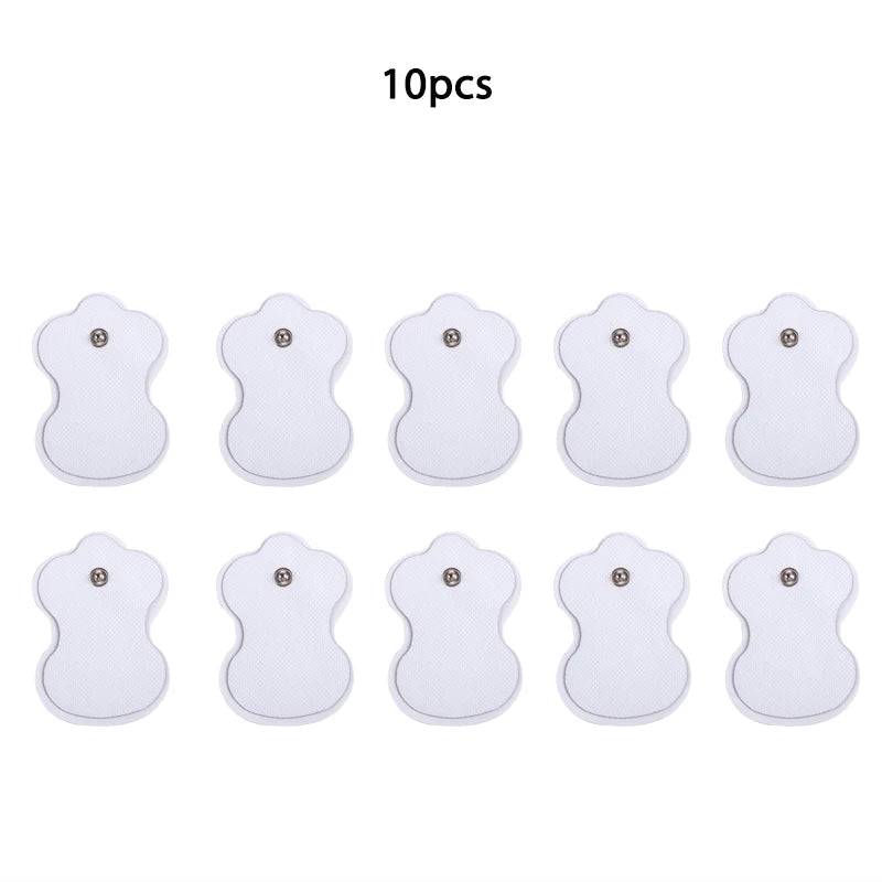 TENS Electrode Pads 10/20 Pack – Reusable Conductive Gel Patches