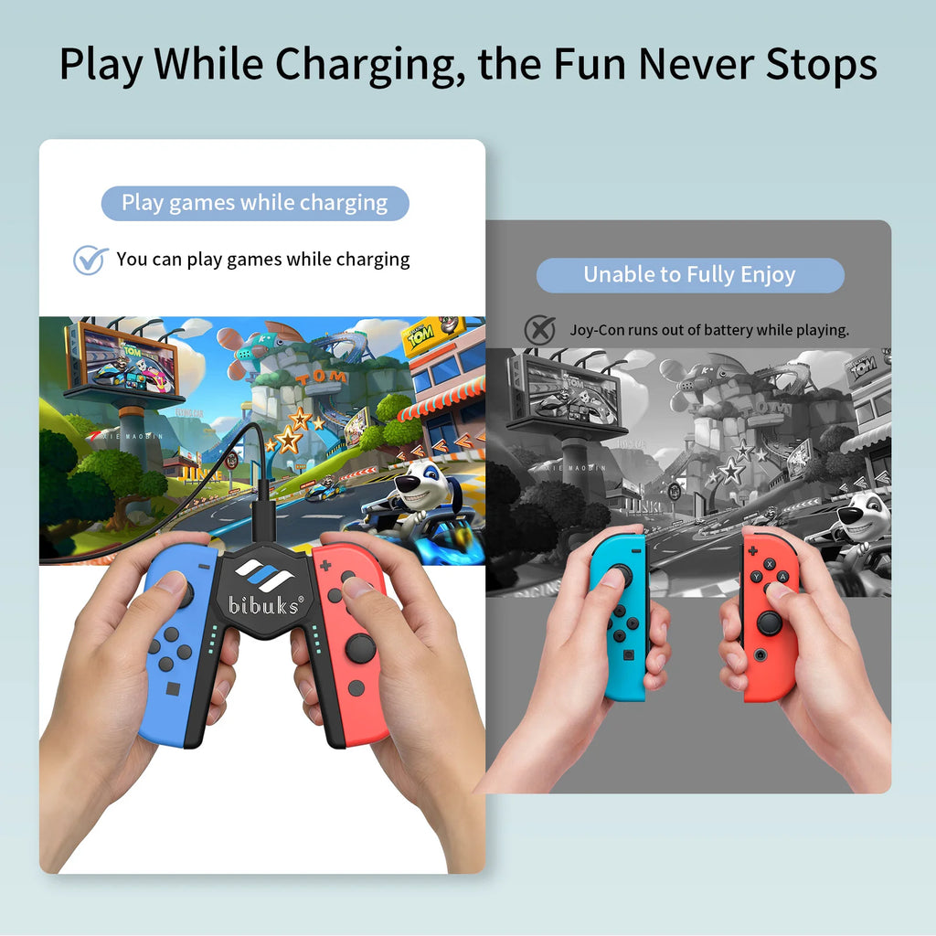 Type-C Dual Joy-Con Charging Grip Stand – Switch & OLED