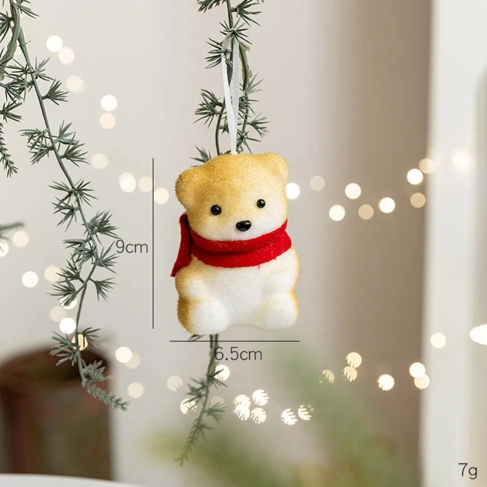 Foam Christmas Squirrel Ornament – Xmas Tree Pendant Decor