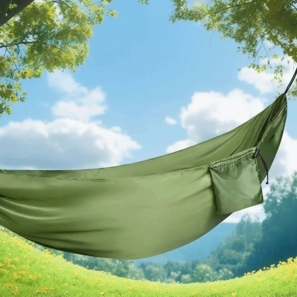 Colorful Dacron Camping Hammock – Single & Double, 200kg