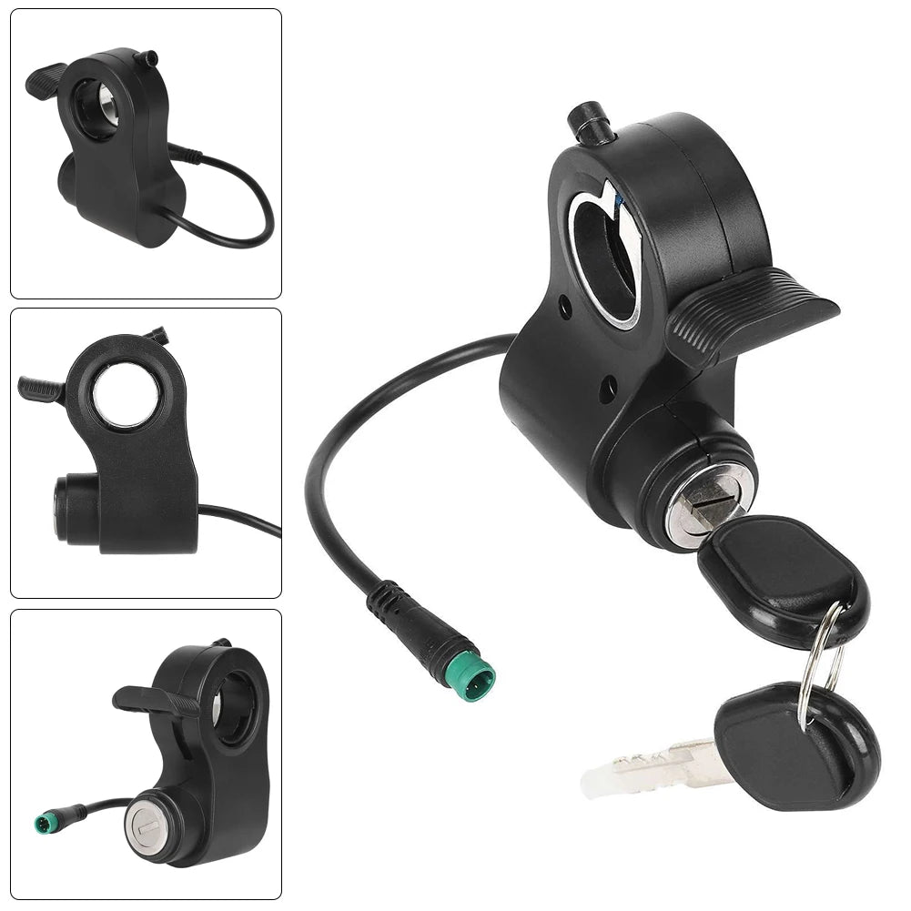E-Scooter Ignition Lock & Throttle for Kukirin G2 Pro/Max
