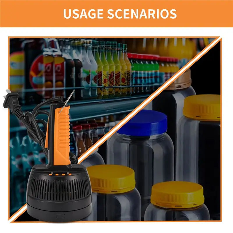 Handheld Electromagnetic Induction Bottle Sealer – Foil Cap EU Plug