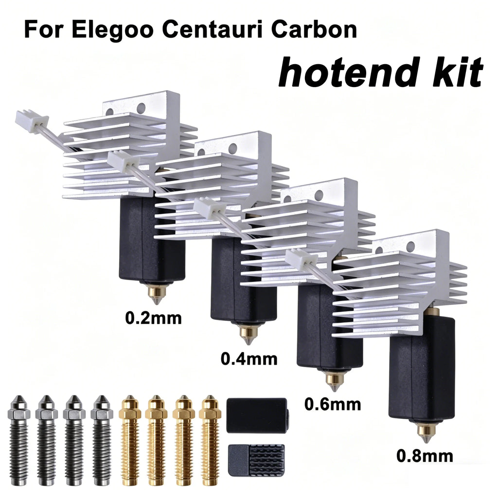 Elegoo Centauri Carbon Hotend Kit 0.2–0.8mm | Sprouture Lab