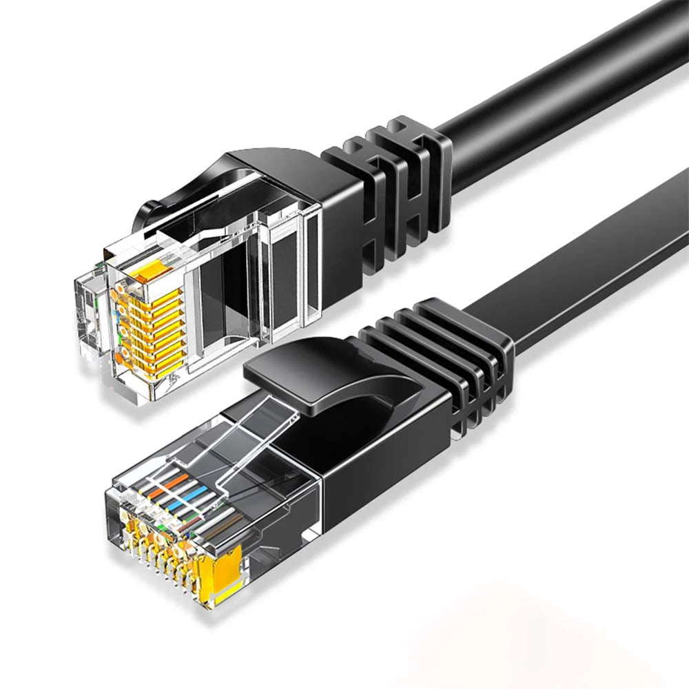 Cat6 Gigabit Ethernet Cable RJ45 Shielded LAN Cord 1000Mbps
