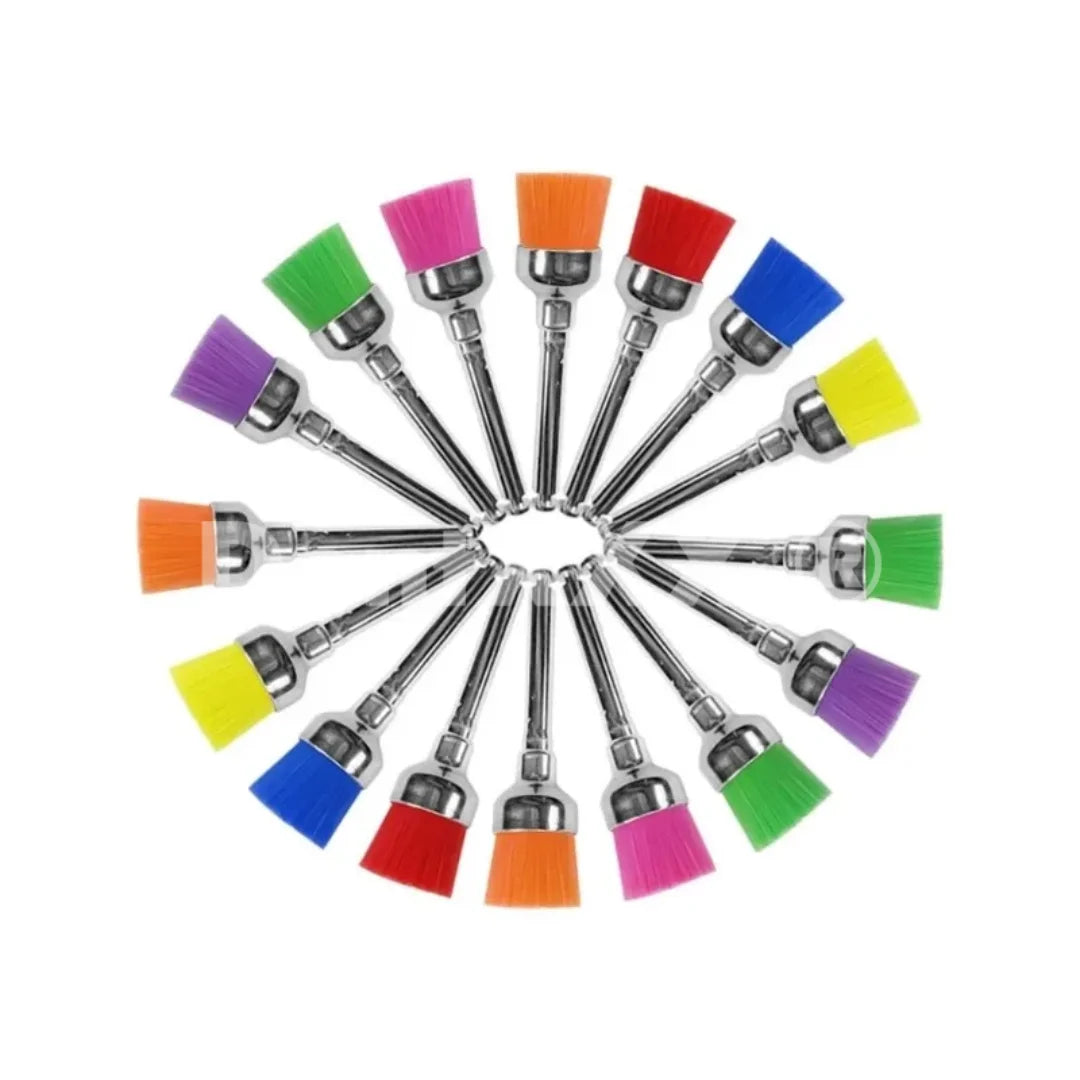 Colorful Nylon Bowl Polishing Brushes – RA Shank Nail Art