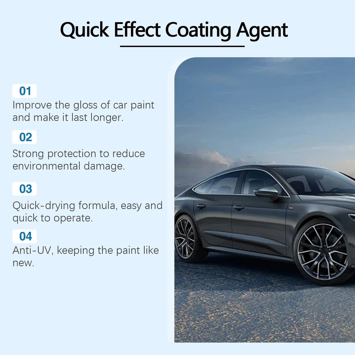 Car Scratch Repair Polishing & Coating Spray 120ml | VIBE