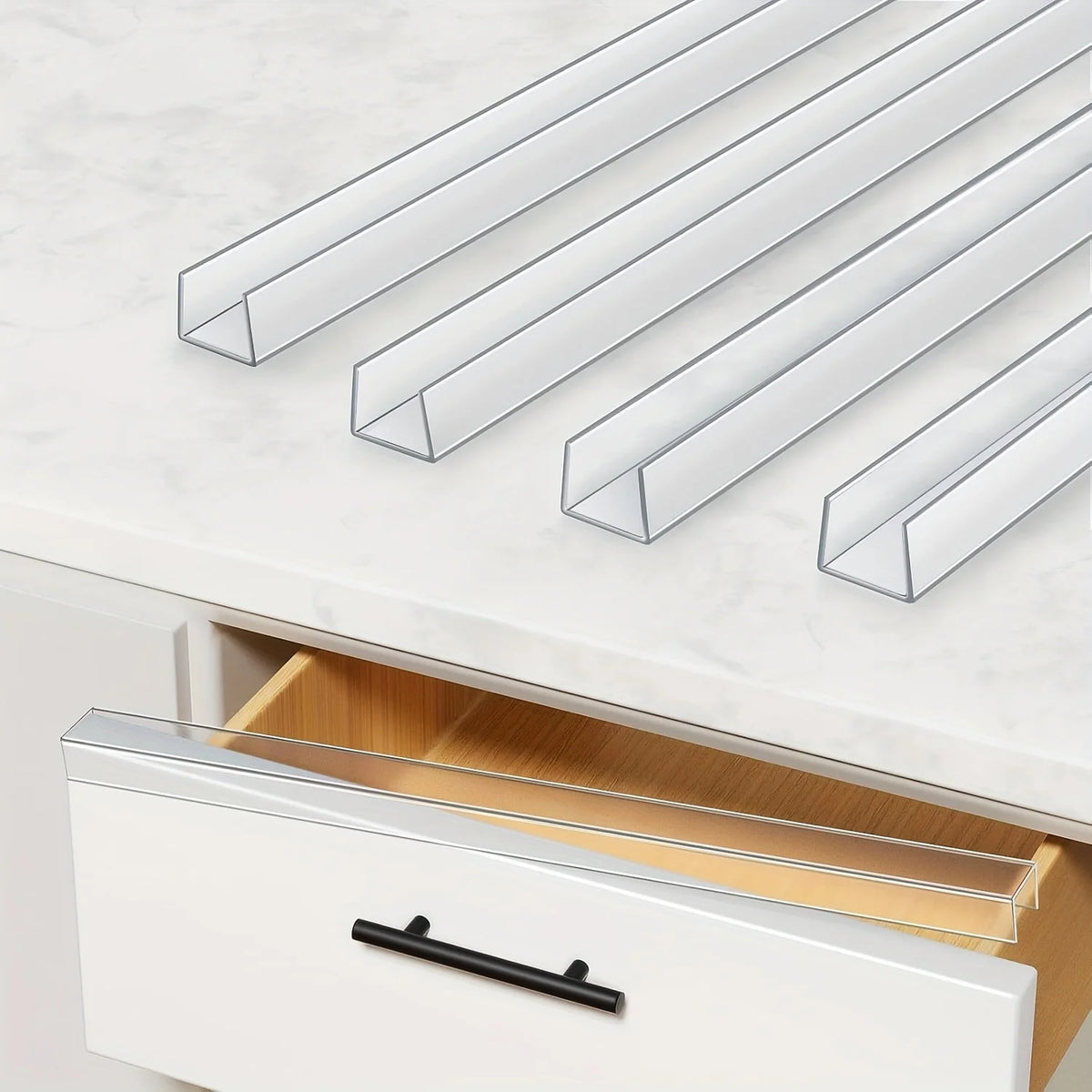 50cm Silicone Cabinet Edge Protector & Drawer Guard | VIBE