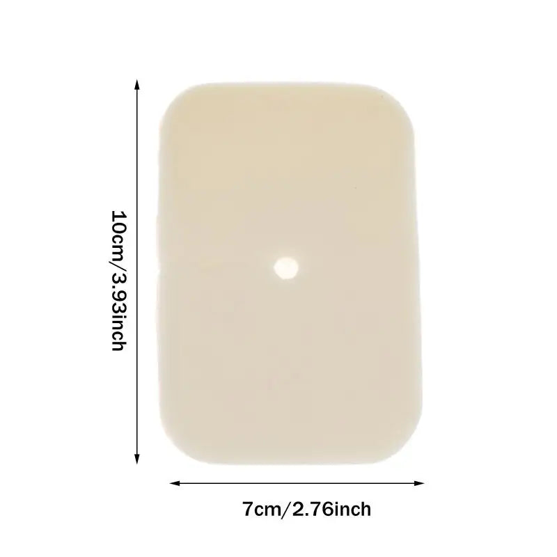 Tracheostomy Foam Pad 10x7cm – Waterproof Breathable Neck Dressing