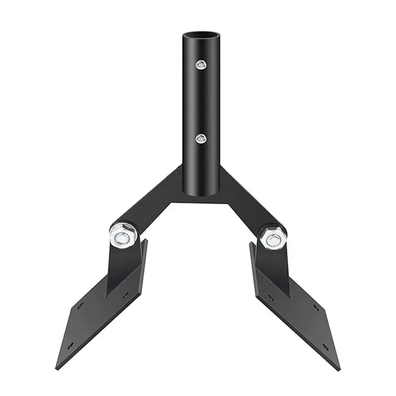 Adjustable Wind Vane Roof Mount Bracket with Hardware – Black