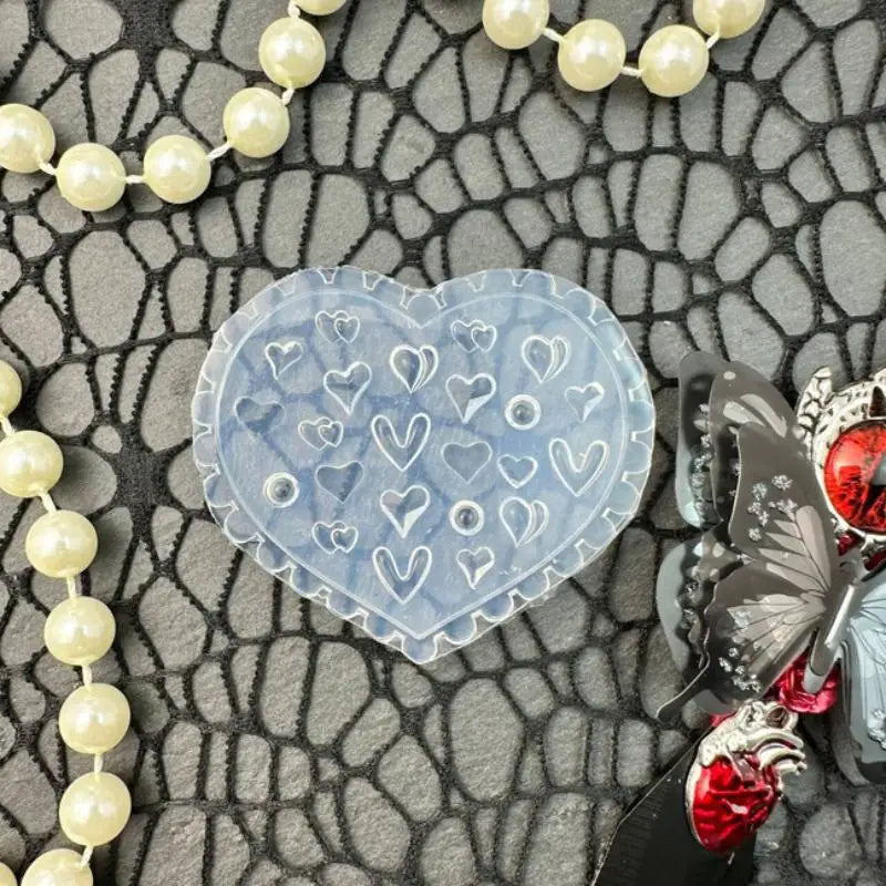 3D Silicone Nail Art Mold – Flowers, Hearts & Bows DIY