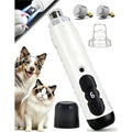 VIBE Quiet Pet Nail Grinder 6-Speed for Dogs & Cats | LED Light
