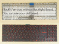 AZUBAY Red Backlit Keyboard for MSI GL63 GV72 GP65 GP75